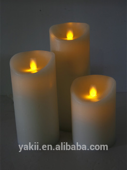  LED Dancing Wick Wax Candle CA8118
