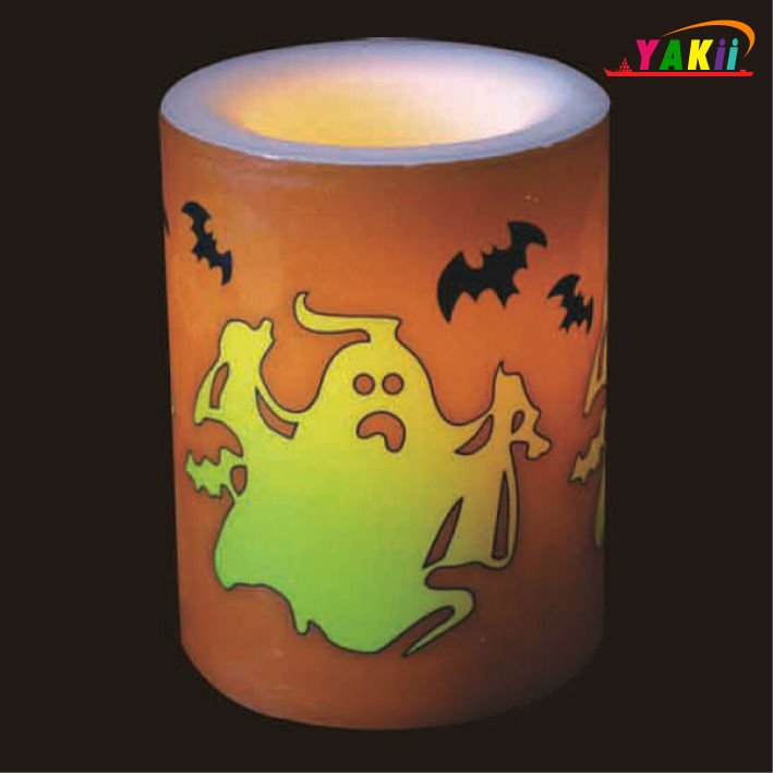 Halloween Plastic LED Candle CA116B