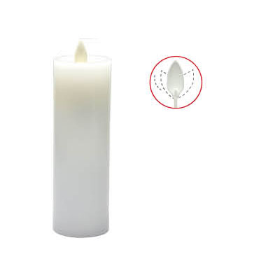 LED Dancing Wick Wax Candle CA9129