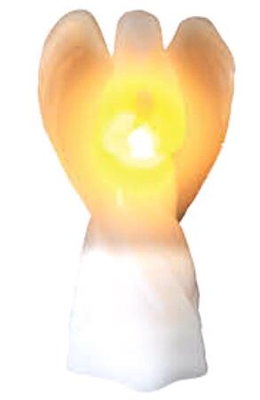 Flameless LED Angel Wax Candle  CA092