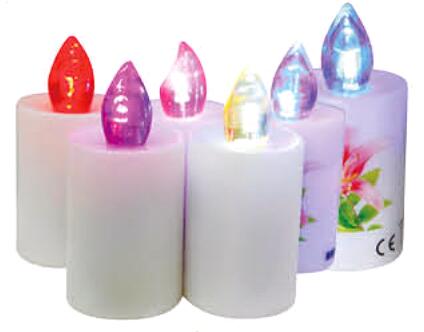 Church Plastic LED Candle CA010